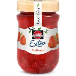 Schwartau Konfitüre Extra Erdbeere, Maxi-Glas, 600g