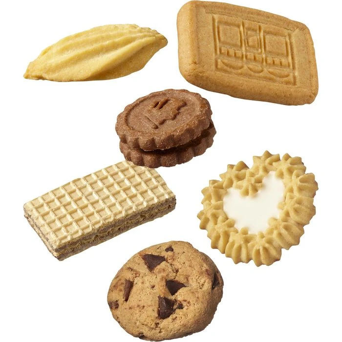 Hellma Kekse Goldline Gebäckmix, 6 Sorten, 140 Stück 2 Hellma Kekse Goldline Gebäckmix, 6 Sorten, 140 Stück – Bild 2