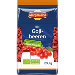 Morgenland Trockenfrüchte Gojebeeren, BIO, 100g