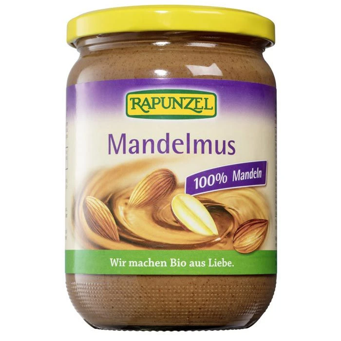 Rapunzel Brotaufstrich Mandelmus, BIO, 100% Mandeln, 500g 1 Rapunzel Brotaufstrich Mandelmus, BIO, 100% Mandeln, 500g