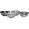 Ritzenhoff&Breker Müslischale Takeo, Porzellan, Schwarz / Weiß, 15,5cm, Set, 4 Stück