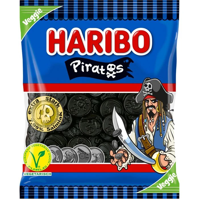 Haribo Lakritz Piratos, 175g 1 Haribo Lakritz Piratos, 175g