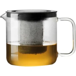 Bohemia-Cristal Tee-Kanne Simax 022 009 001, Glas, Mit Metall-Sieb, Transparent, 1,3 L -Bredemeijer Geschaft 291b24010067ca662d2a7f6e7d4678286f2f7e3c tee kanne bohemia cristal simax 022 009 001 glas