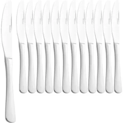 Esmeyer Menümesser Sylvia 156-117, Edelstahl 13/0, Silber Poliert, 12 Stück