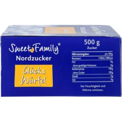 Sweet-Family Zucker Glücks-Würfel, Würfelzucker, Weiß, 500g -Bredemeijer Geschaft 3962f22d1148362f3ed01556532128aacd3c48f2 zucker sweet family gluecks wuerfel wuerfelzucker