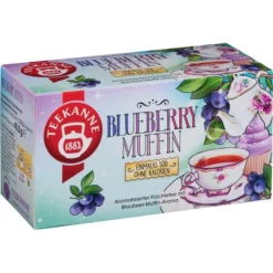 Teekanne Tee Blueberry Muffin, 18 Teebeutel, 40,5g
