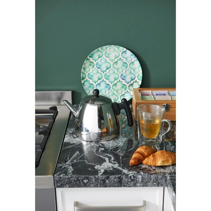 Bredemeijer Tee-Kanne Duet Classic, Edelstahl, Doppelwandig, Silber / Schwarz, 1,2 L 6 Bredemeijer Tee-Kanne Duet Classic, Edelstahl, Doppelwandig, Silber / Schwarz, 1,2 L – Bild 6