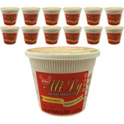 A-One Instantnudeln Mi Ly Huhngeschmack, Im Becher, Je 65g, 12 Stück