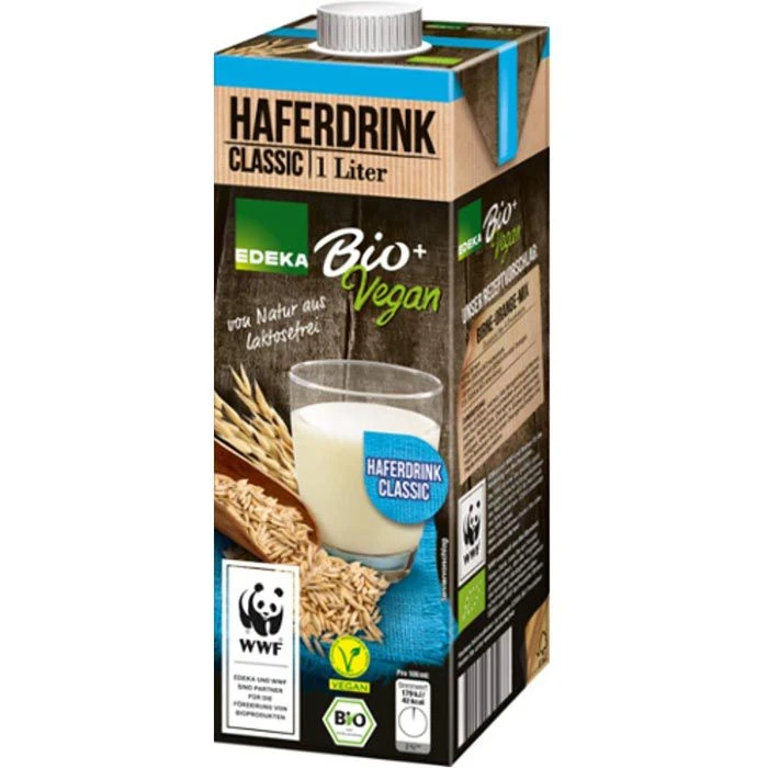 Edeka Haferdrink Classic, BIO, Je 1 Liter, 8 Stück 2 Edeka Haferdrink Classic, BIO, Je 1 Liter, 8 Stück – Bild 2