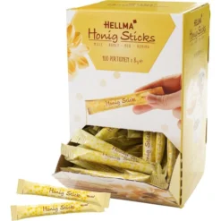Hellma Honig Honig-Sticks Blütenhonig, 800g, Je 8g, 100 Portionssticks