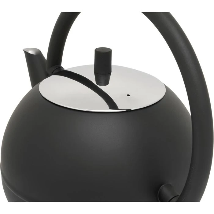 Bredemeijer Tee-Kanne Duet Design Saturn Edelstahl, Doppelwandig, Schwarz Matt, 1,2 L 3 Bredemeijer Tee-Kanne Duet Design Saturn Edelstahl, Doppelwandig, Schwarz Matt, 1,2 L – Bild 3