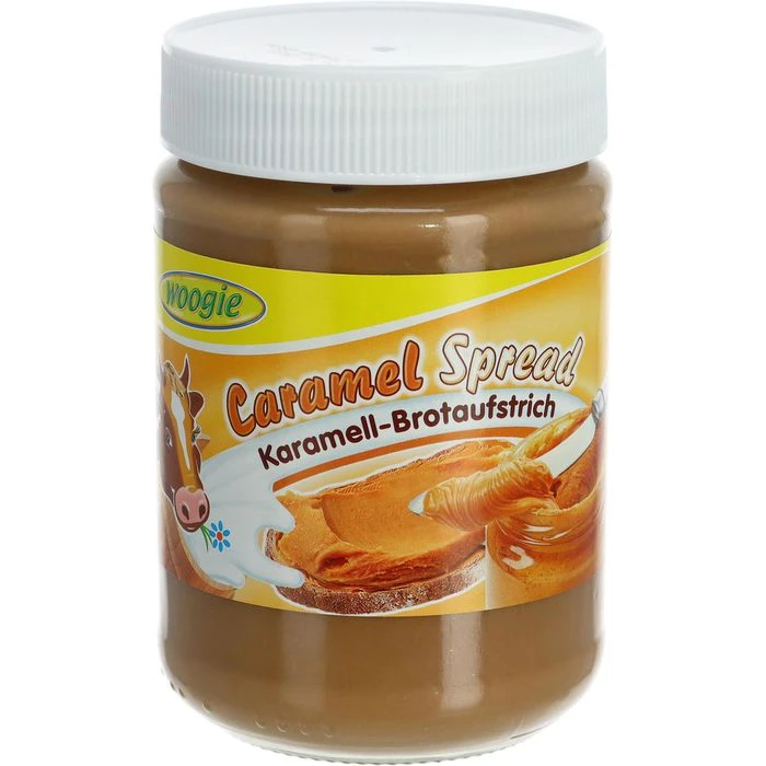 Woogie Brotaufstrich Caramel Spread, 400g 1 Woogie Brotaufstrich Caramel Spread, 400g