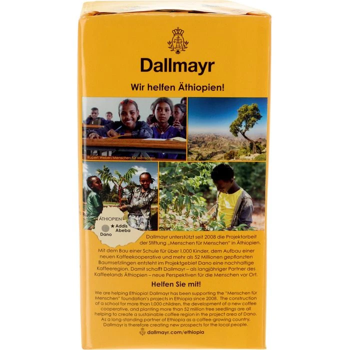 Dallmayr Kaffee Ethiopia, Gemahlener Kaffee, 500g 4 Dallmayr Kaffee Ethiopia, Gemahlener Kaffee, 500g – Bild 4