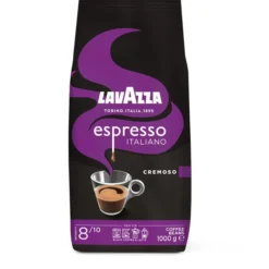Lavazza Kaffee Espresso Cremoso, Ganze Bohnen, Intensiv, 1kg