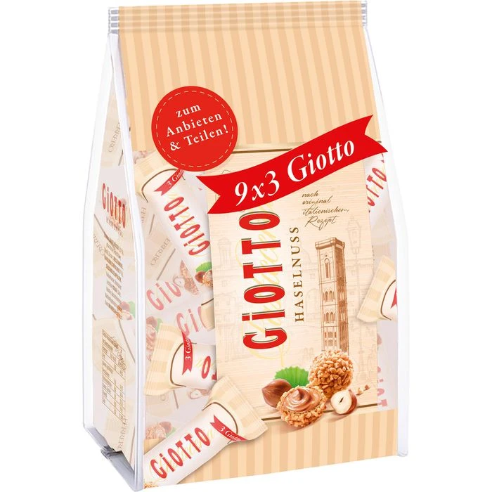 Giotto Waffeln Haselnuss-Gebäckspezialität Beutel, Je 12,9g, 9 Mini Stangen 4 Giotto Waffeln Haselnuss-Gebäckspezialität Beutel, Je 12,9g, 9 Mini Stangen – Bild 4