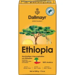 Dallmayr Kaffee Ethiopia, Gemahlener Kaffee, 500g