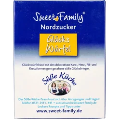 Sweet-Family Zucker Glücks-Würfel, Würfelzucker, Weiß, 500g -Bredemeijer Geschaft 87436031e9b558195791343f255ba4316631d84e zucker sweet family gluecks wuerfel wuerfelzucker