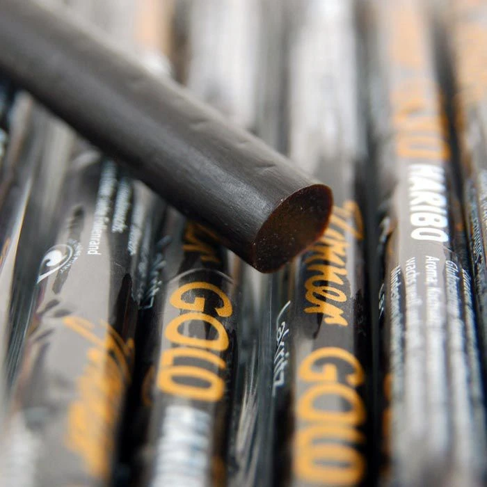 Haribo Lakritz Bonner Gold Stangen, 150 Stück, 2,7kg, Dose 2 Haribo Lakritz Bonner Gold Stangen, 150 Stück, 2,7kg, Dose – Bild 2