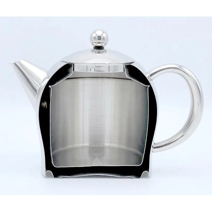 Bredemeijer Tee-Kanne Minuet Santhee, Edelstahl, Doppelwandig, Silber Matt, 1,4 L 3 Bredemeijer Tee-Kanne Minuet Santhee, Edelstahl, Doppelwandig, Silber Matt, 1,4 L – Bild 3