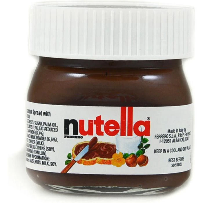 Nutella Brotaufstrich Minigläser, Je 25g, 64 Stück, 1,6kg 2 Nutella Brotaufstrich Minigläser, Je 25g, 64 Stück, 1,6kg – Bild 2