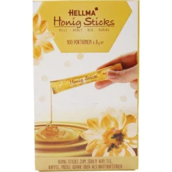 Hellma Honig Honig-Sticks Blütenhonig, 800g, Je 8g, 100 Portionssticks -Bredemeijer Geschaft a4c388f8b2727e6c672f117711c3f2f72ee8fed0 honig hellma honig sticks bluetenhonig