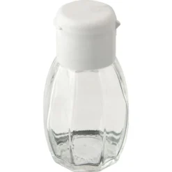 Fackelmann Salz-und-Pfefferstreuer Jade 47250, Aus Glas Mit Stiftkappe