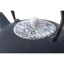 Bredemeijer Tee-Kanne Yantai, Gusseisen, Mit Edelstahl-Filter, Dunkelblau, 1,2 L -Bredemeijer Geschaft bccac558bc89ef6a7285e59032299bf9e3973f45 tee kanne bredemeijer yantai gusseisen