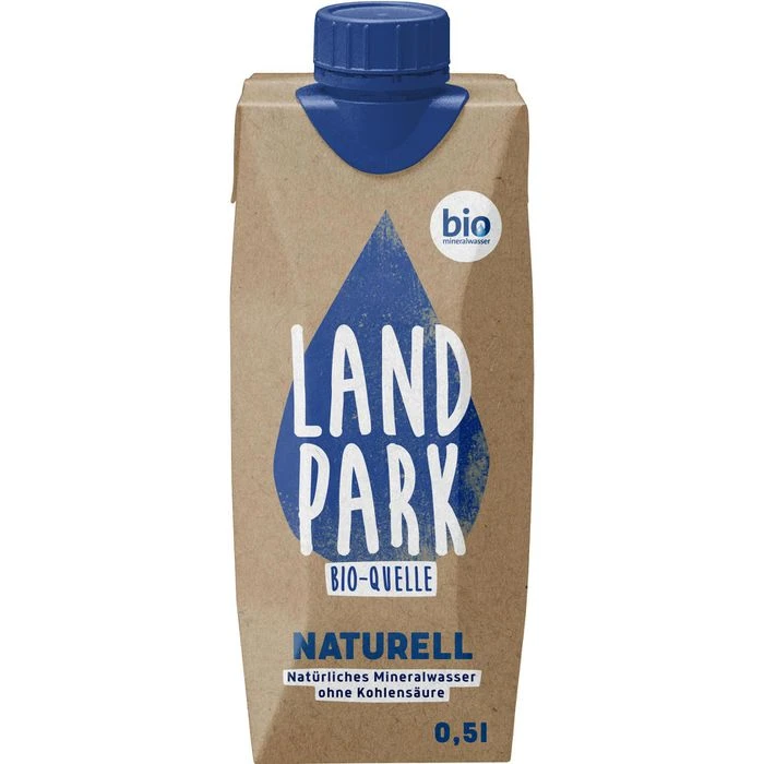 Landpark Mineralwasser Naturell, BIO, Ohne Kohlensäure, Je 0,5 Liter, 12 Stück 2 Landpark Mineralwasser Naturell, BIO, Ohne Kohlensäure, Je 0,5 Liter, 12 Stück – Bild 2