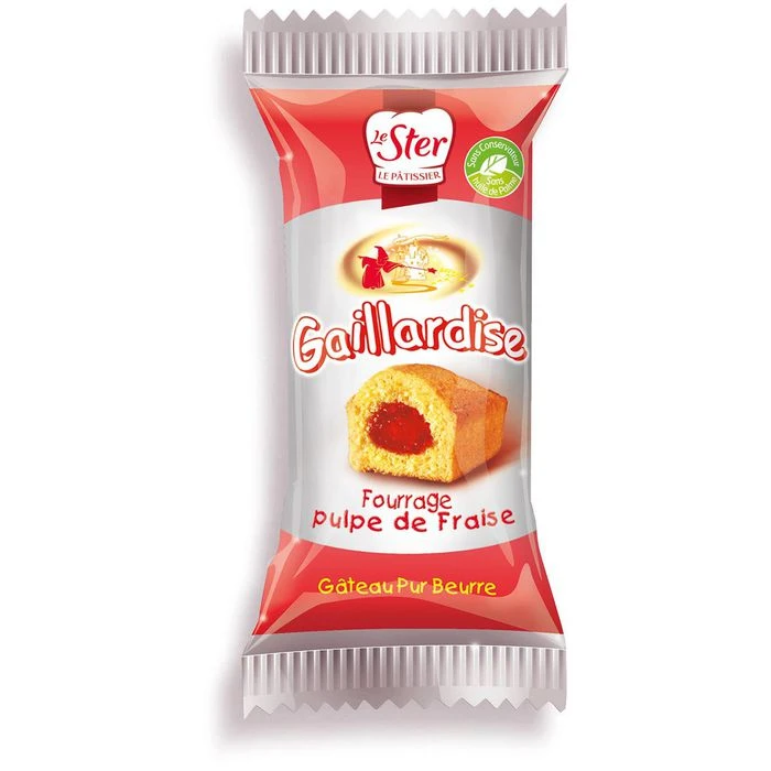 Le-Ster Kuchen Minikuchen Erdbeere, Je 30g, 130 Stück 2 Le-Ster Kuchen Minikuchen Erdbeere, Je 30g, 130 Stück – Bild 2