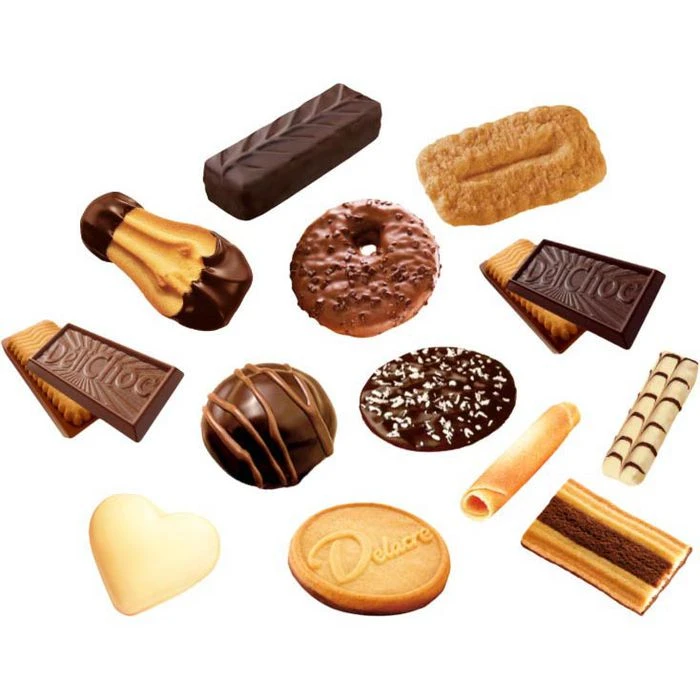 Delacre Kekse Tea Time Gebäckmischung, In Blechdose, 16 Sorten, 1000g 2 Delacre Kekse Tea Time Gebäckmischung, In Blechdose, 16 Sorten, 1000g – Bild 2