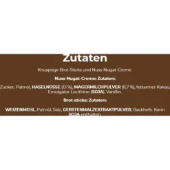 Nutella Brotaufstrich & Go, Einzelportionen Mit Brotsticks, 52g -Bredemeijer Geschaft cfdb1ab7bb9dde0406bb68219943394ea352b453 brotaufstrich nutella und go