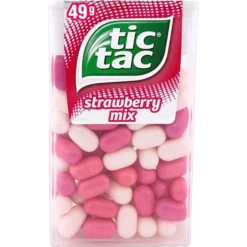 Tic-Tac Dragees Strawberry Mix, Fruchtbonbons, 49g