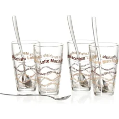 Ritzenhoff&Breker Kaffeegläser Latte Macchiato, Set Mit Löffel, 370ml, 8-teilig -Bredemeijer Geschaft d94771b7ed0f28acfac22f67c82e4a836f284d18 kaffeeglaeser ritzenhoffundbreker latte macchiato