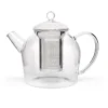 Bredemeijer Tee-Kanne Minuet Santhee, Glas, Mit Edelstahl-Filter, Transparent, 1,2 L