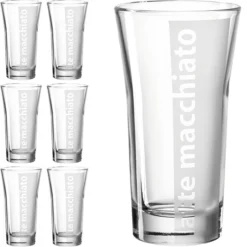 Montana Kaffeegläser Latte Macchiato 062214, 300ml, 6 Stück